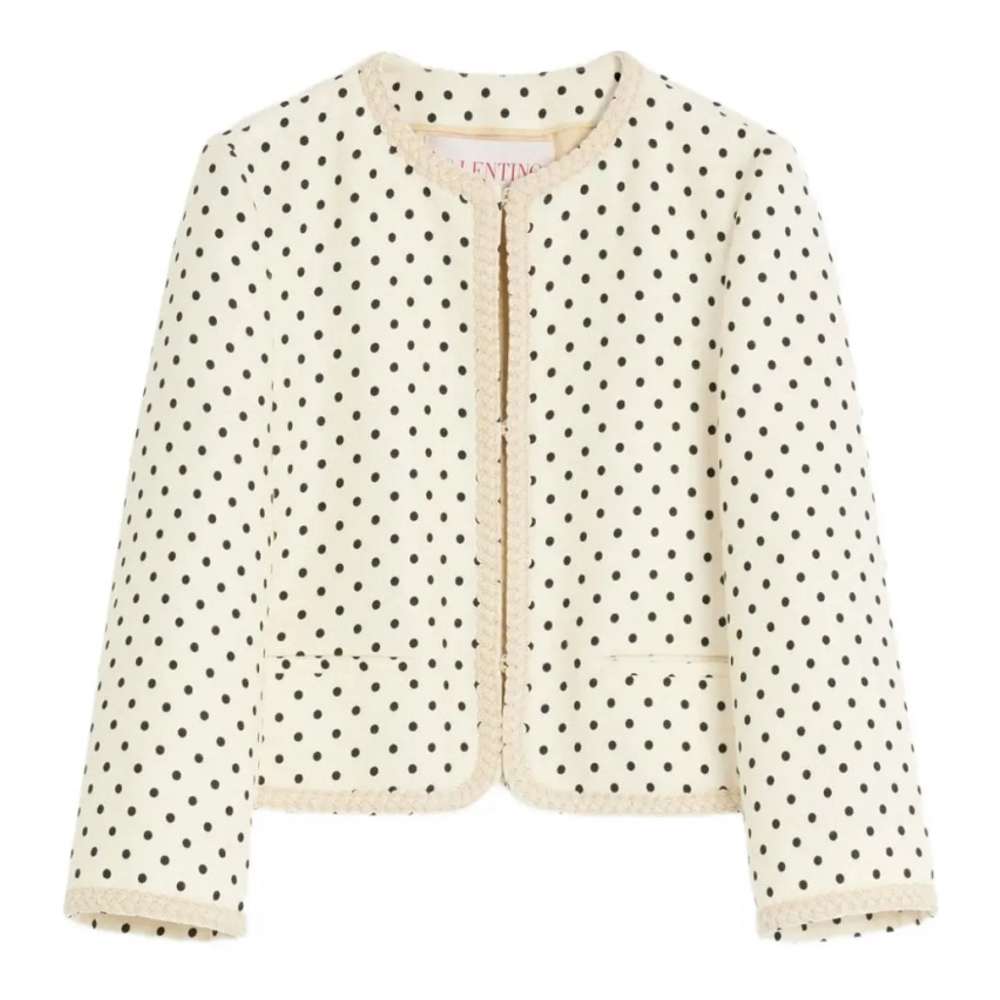 'Supergran Plusdepois-Print' Klassischer Blazer für Damen