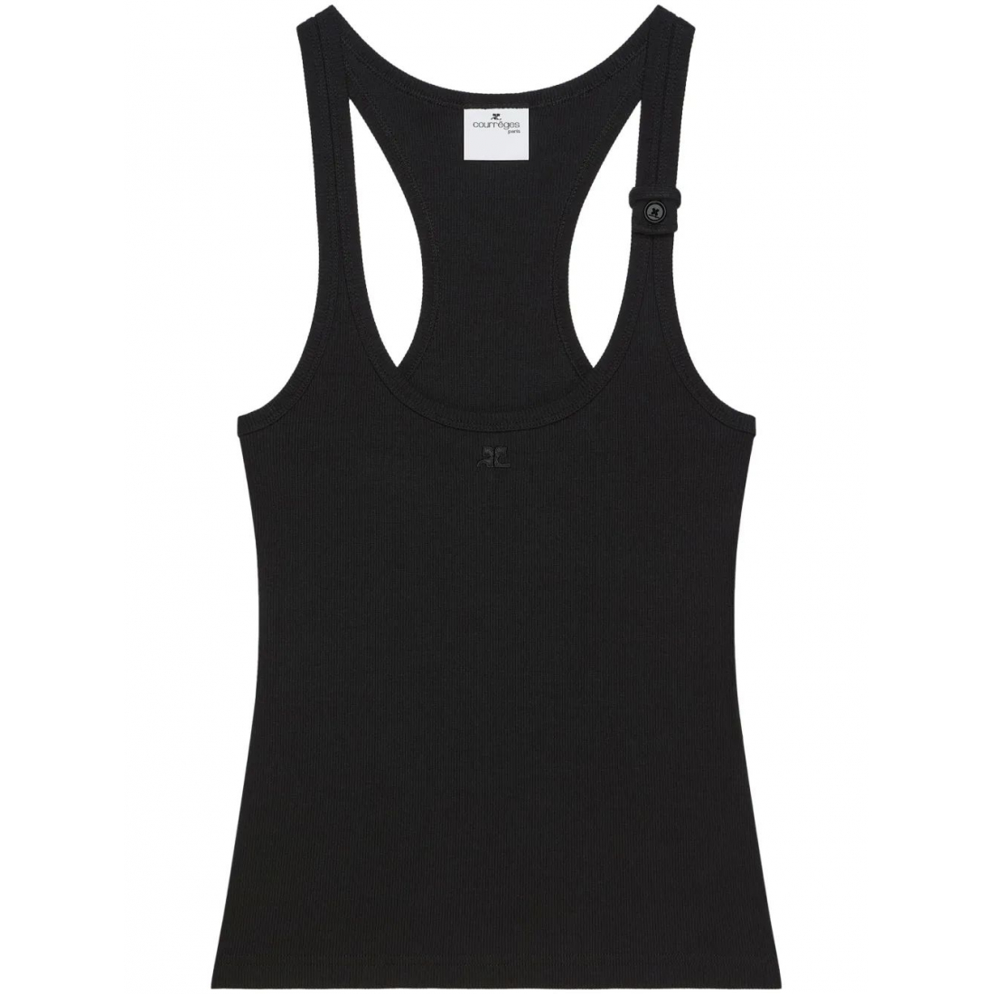 Top '90's Ribbed' pour Femmes