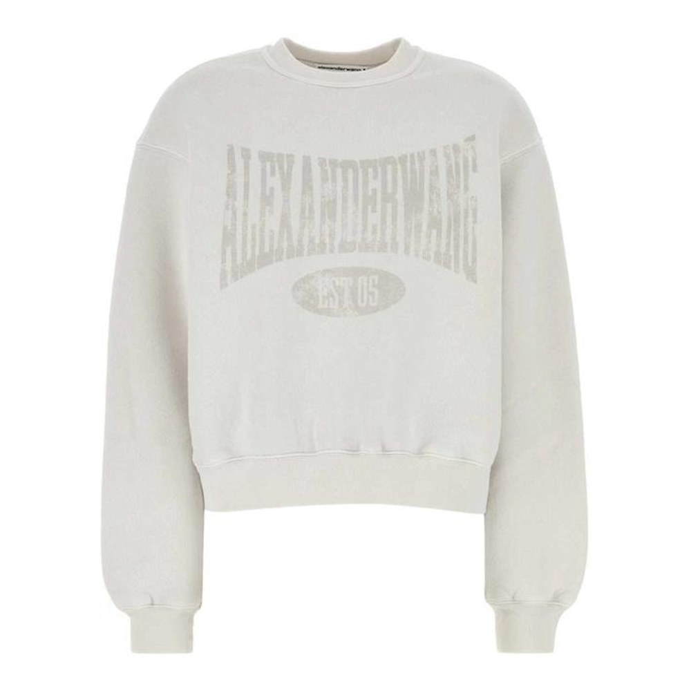 Sweatshirt 'Distressed Logo' pour Femmes