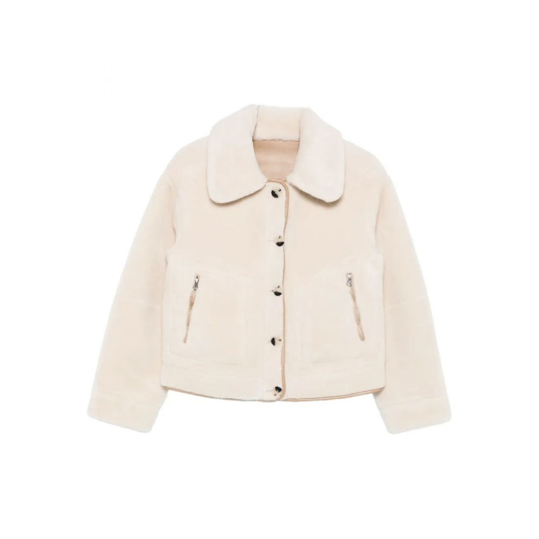 Veste 'Collared Button-Fastening' pour Femmes