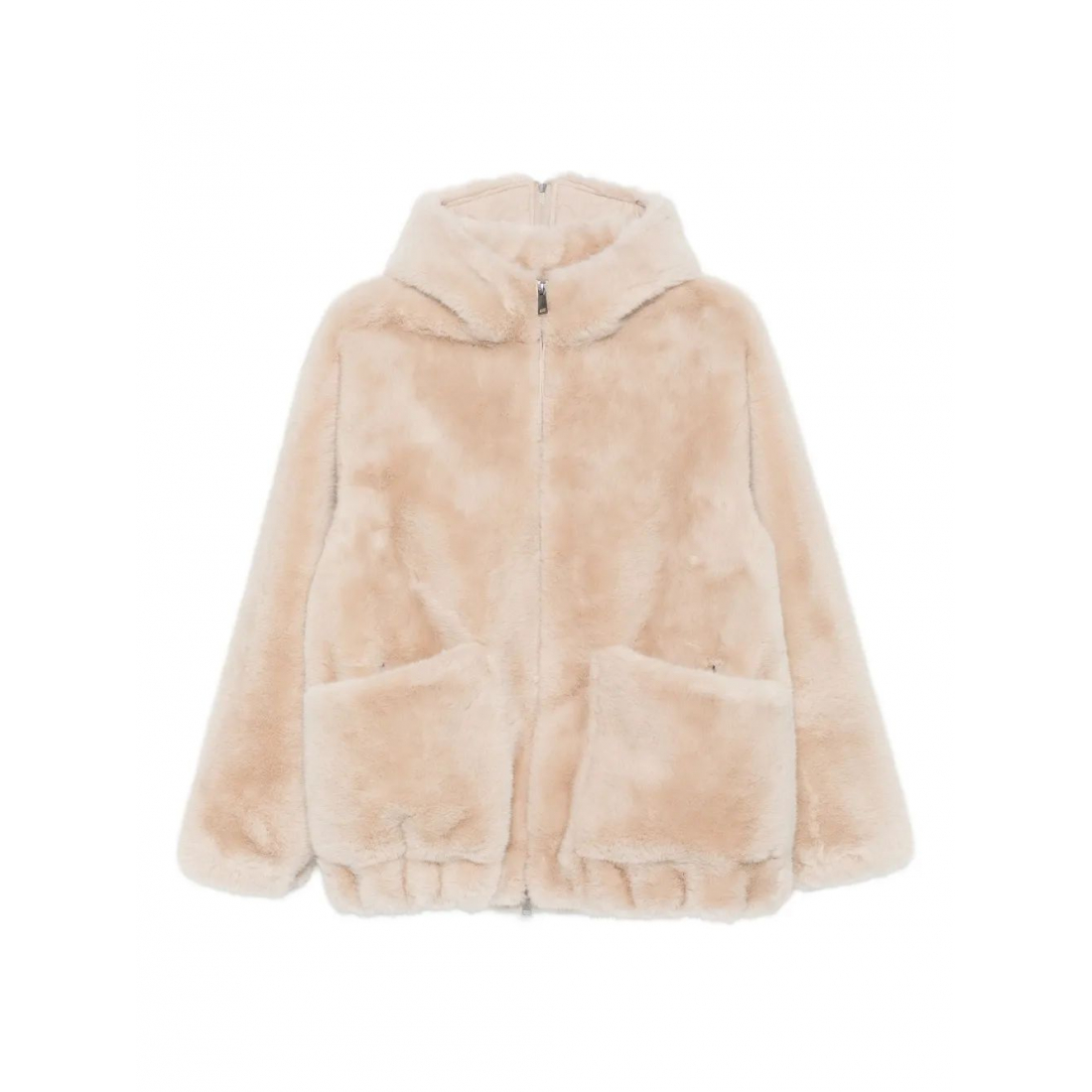 Veste 'Hooded Zip-Front' pour Femmes