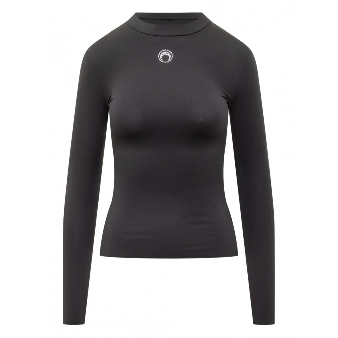 Top 'Moon Logo Strass Highneck' pour Femmes