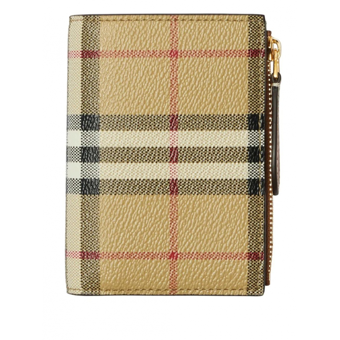 Portefeuille 'Small Check-Print Bi-Fold' pour Femmes