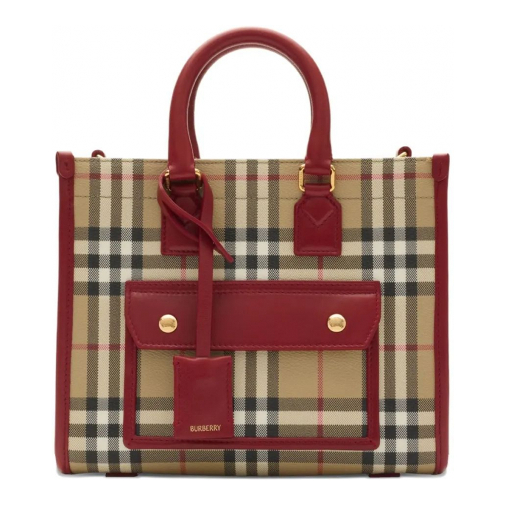 Women's 'Press-Stud-Fastening' Tote Bag