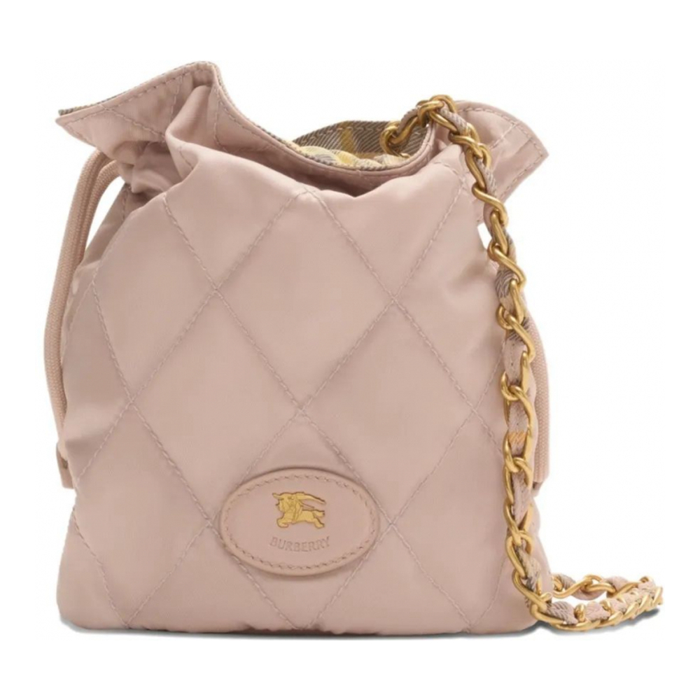 Sac seau 'Quilted Chain-Strap' pour Femmes