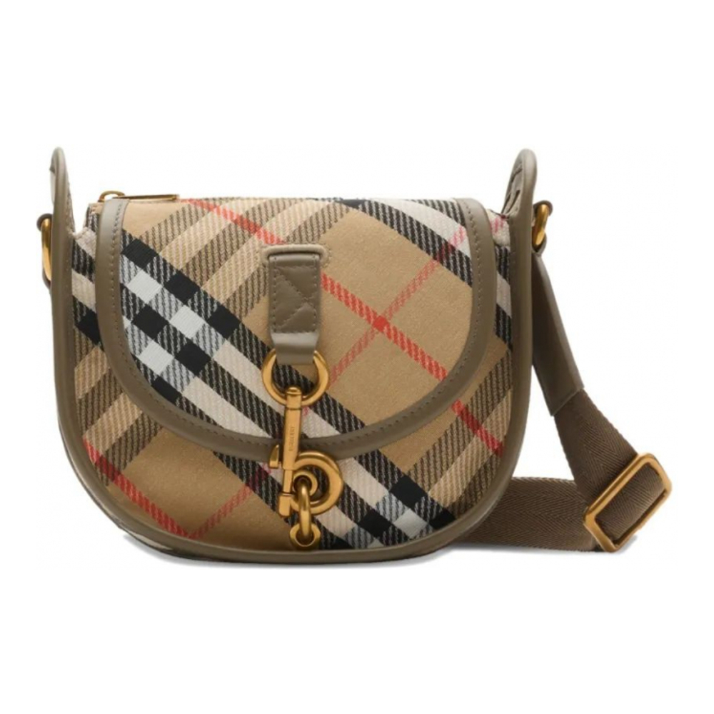 'B Buckle Check Mini' Umhängetasche für Damen