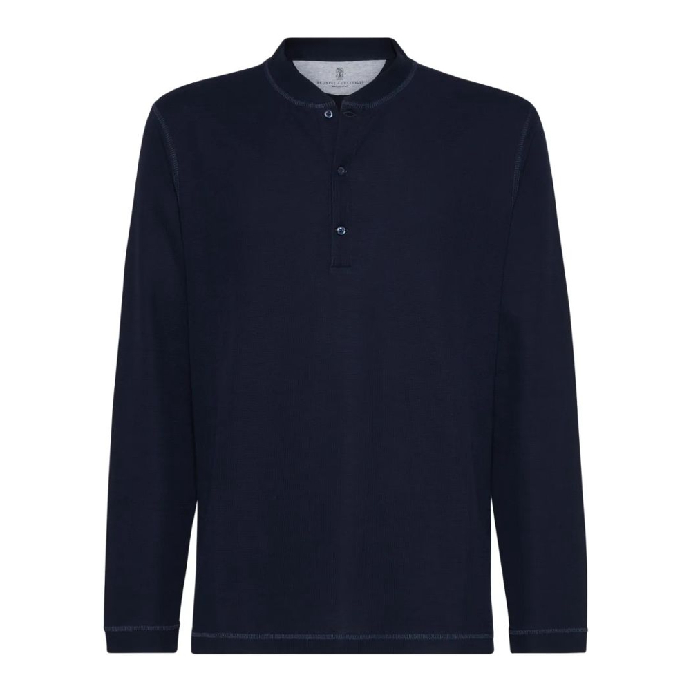 Men's Long-Sleeve Polo Shirt