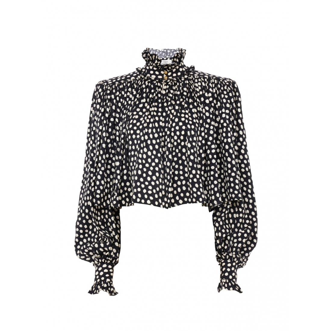 Women's 'Maxi Gathered' Long Sleeve top