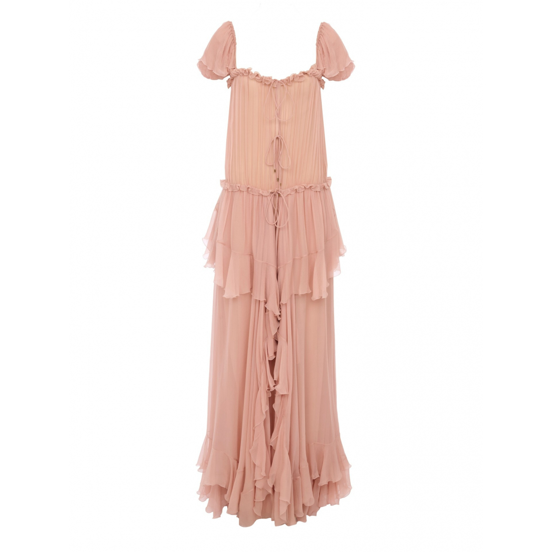 Women's 'Gathered Ruffled' Maxi Dress