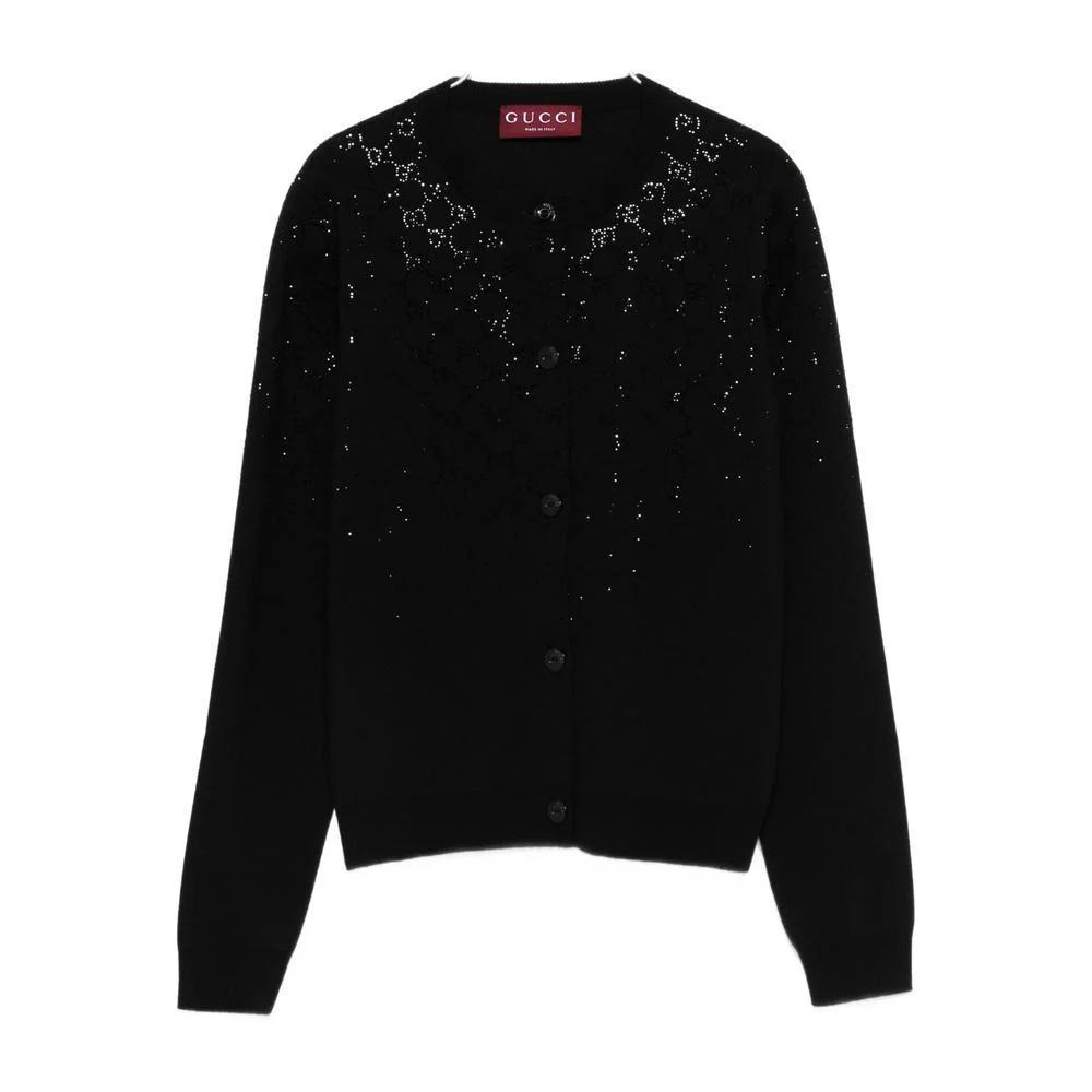 Women's 'GG Crystals' Cardigan