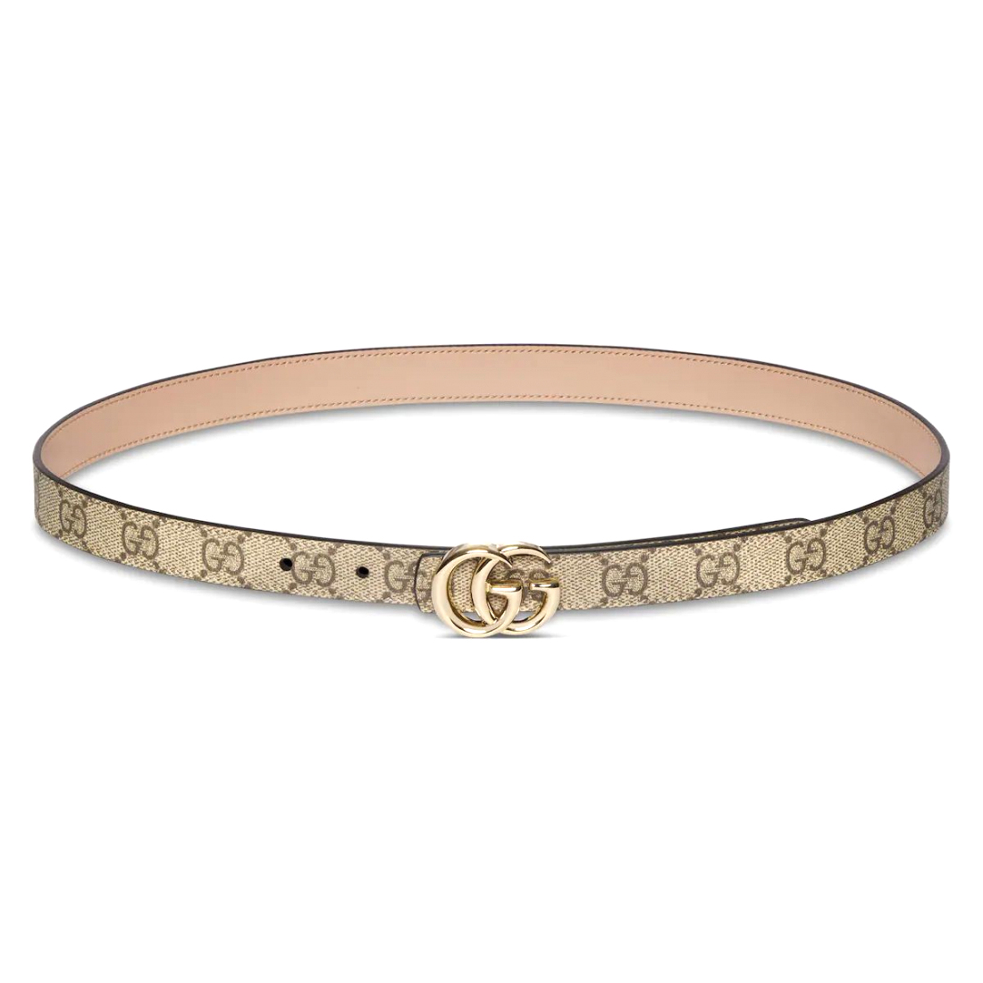 Ceinture 'Reversible GG Marmont Thin' pour Femmes
