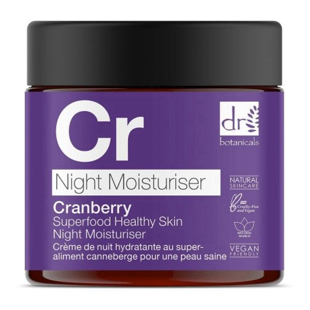 Hydratant de nuit 'Cranberry Superfood Healthy Skin' - 60 ml