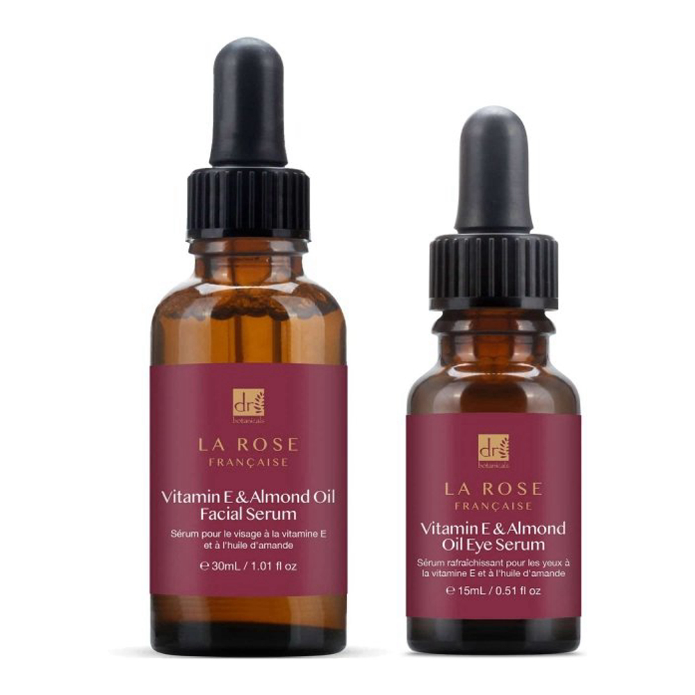 Coffret de soins de la peau 'La Rose Francaise' - 2 Pièces