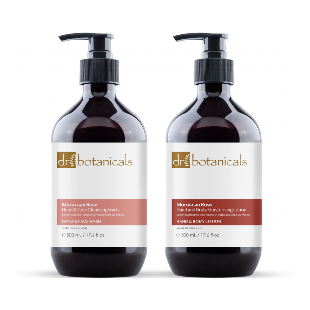 'Moroccan Rose Antibacterial' Hand & Face Cleanser - 500 ml