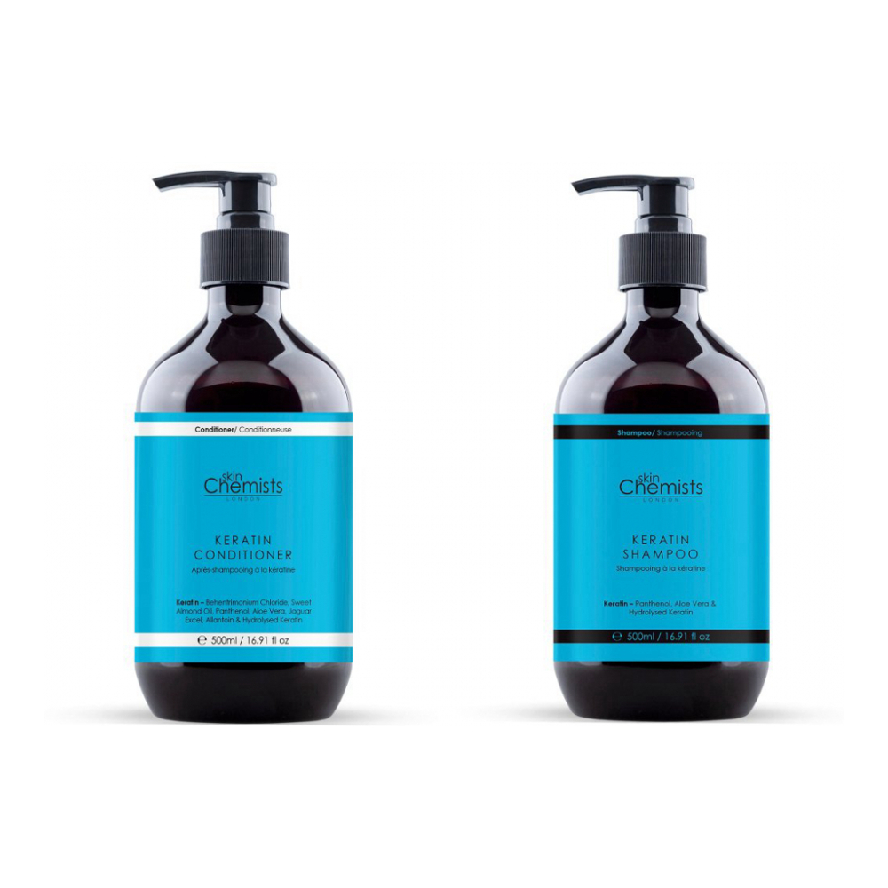 Set de soins capillaires 'Keratin Clarifying' - 2 Pièces