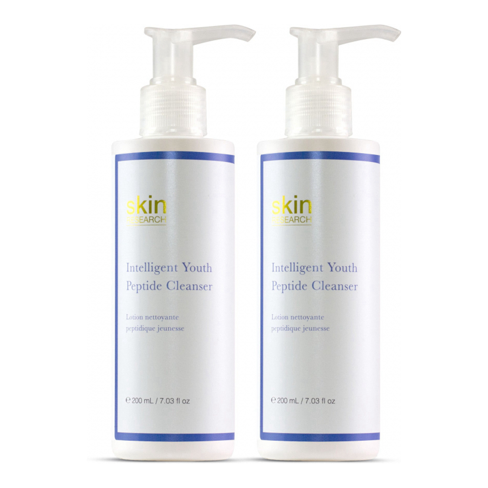 'Youth Peptide Cleanser Duo' SkinCare Set - 2 Pieces