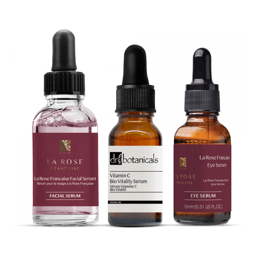 Set de soins des yeux 'La Rose' - 3 Pièces