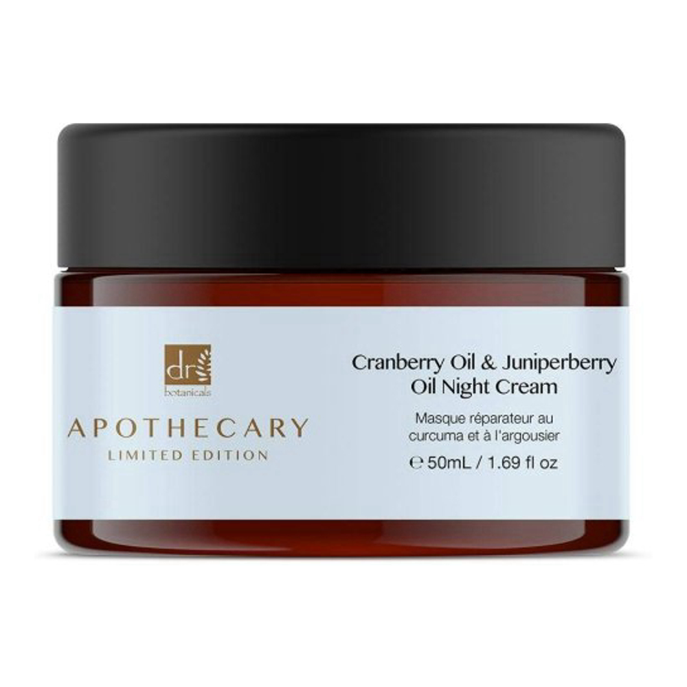 Crème de nuit 'Cranberry Oil And Juniperberry Oil' - 50 ml