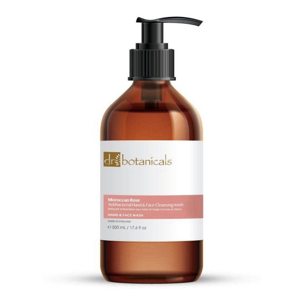 'Moroccan Rose Antibacterial' Hand & Face Cleanser - 500 ml