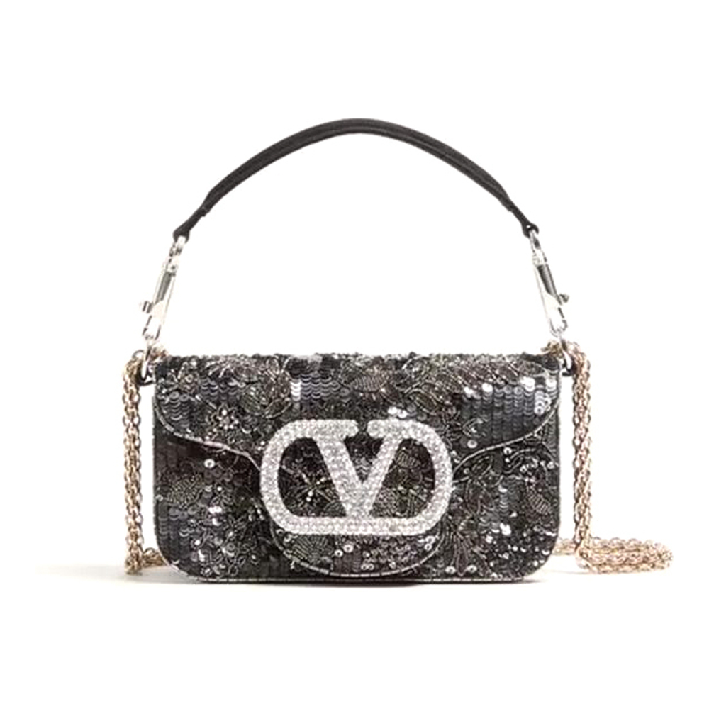 Women's 'Locò Small Embroidered' Shoulder Bag