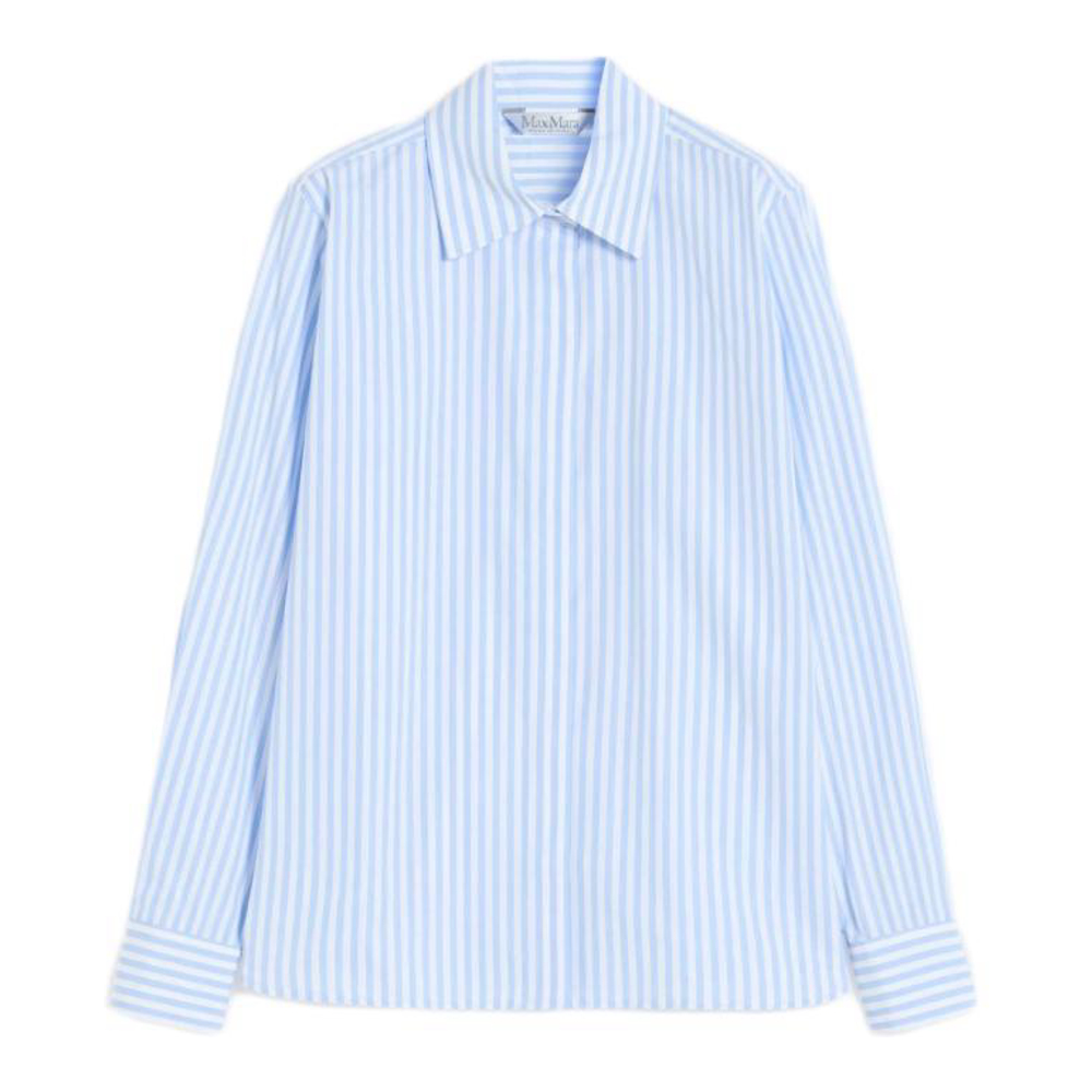 'Striped Poplin' Hemd für Damen