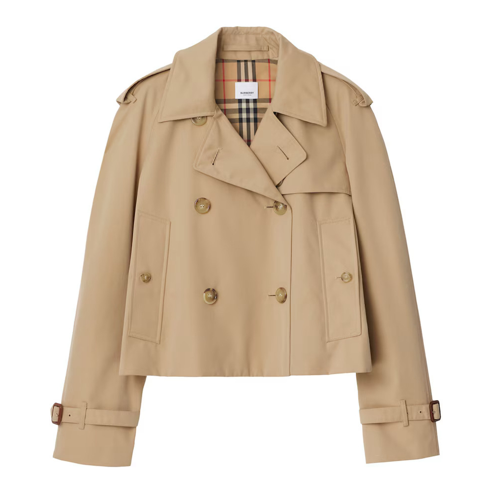 Women's 'Cropped' Trench Coat