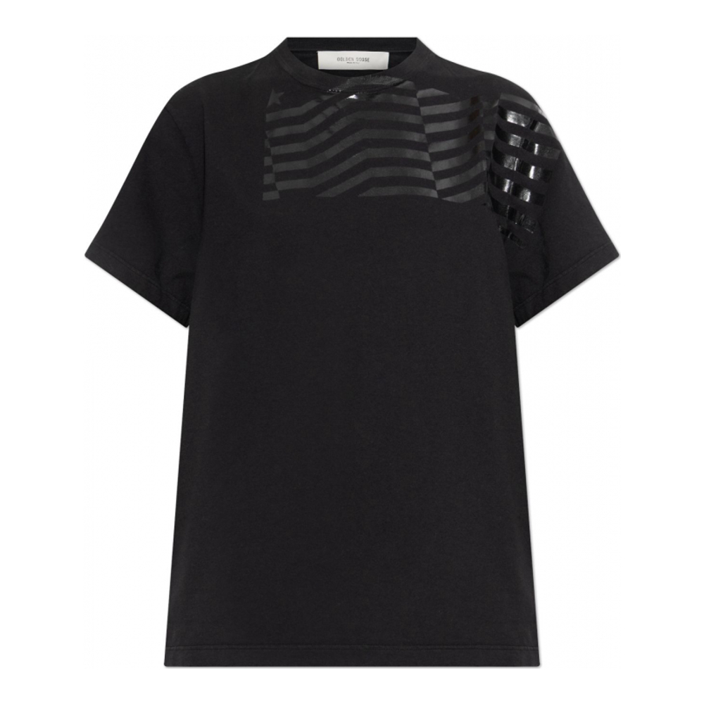 'Print' T-Shirt für Herren