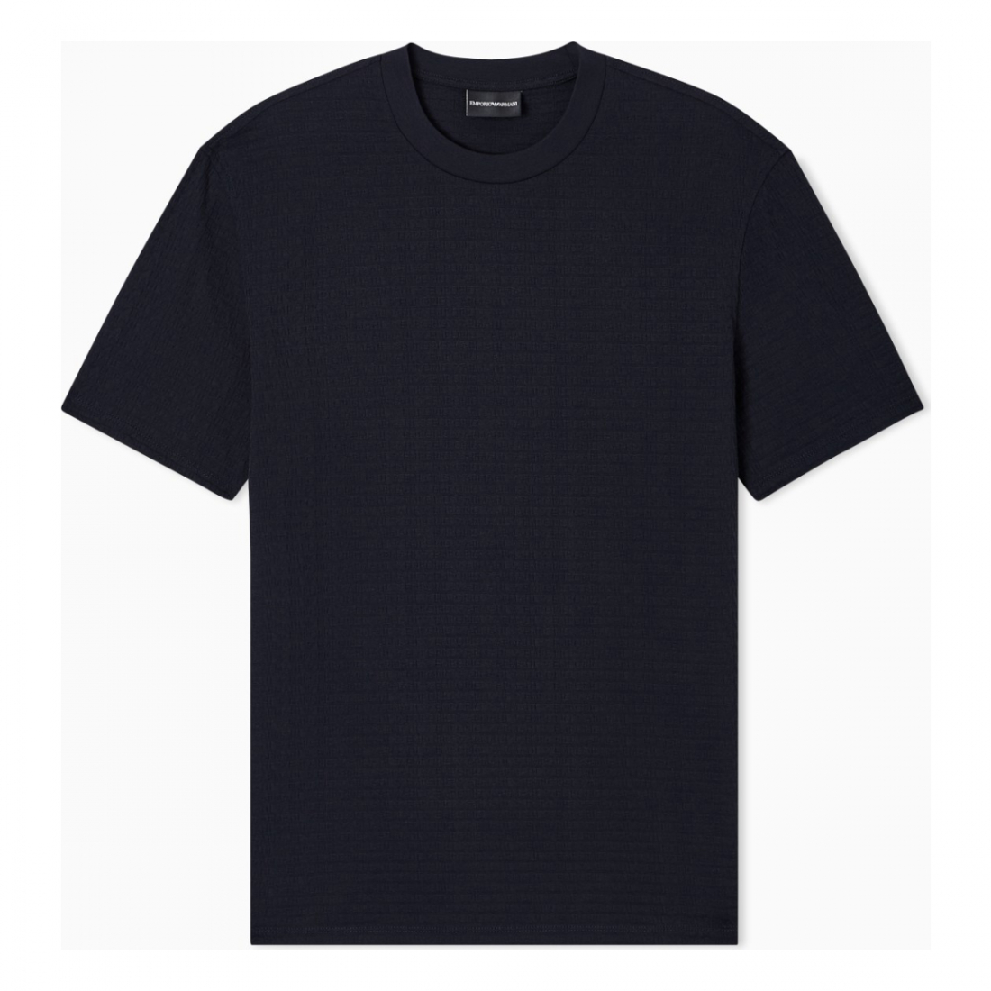 'All-Over Jacquard Lettering' T-Shirt für Herren