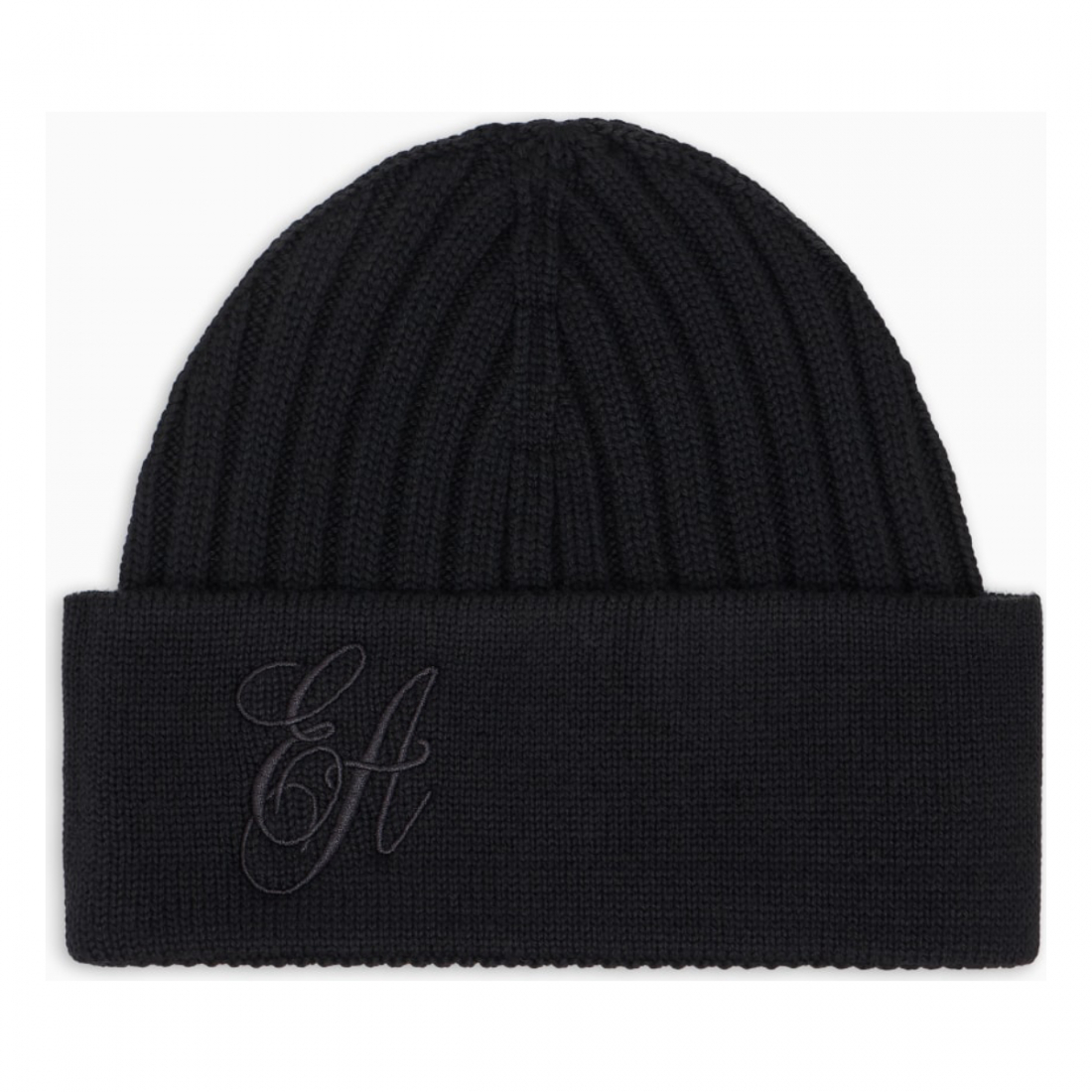 Women's 'Ribbed With EA Signature Embroidery' Beanie