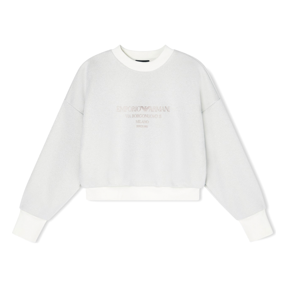 Women's 'Lurex With Shiny Logo' Sweatshirt