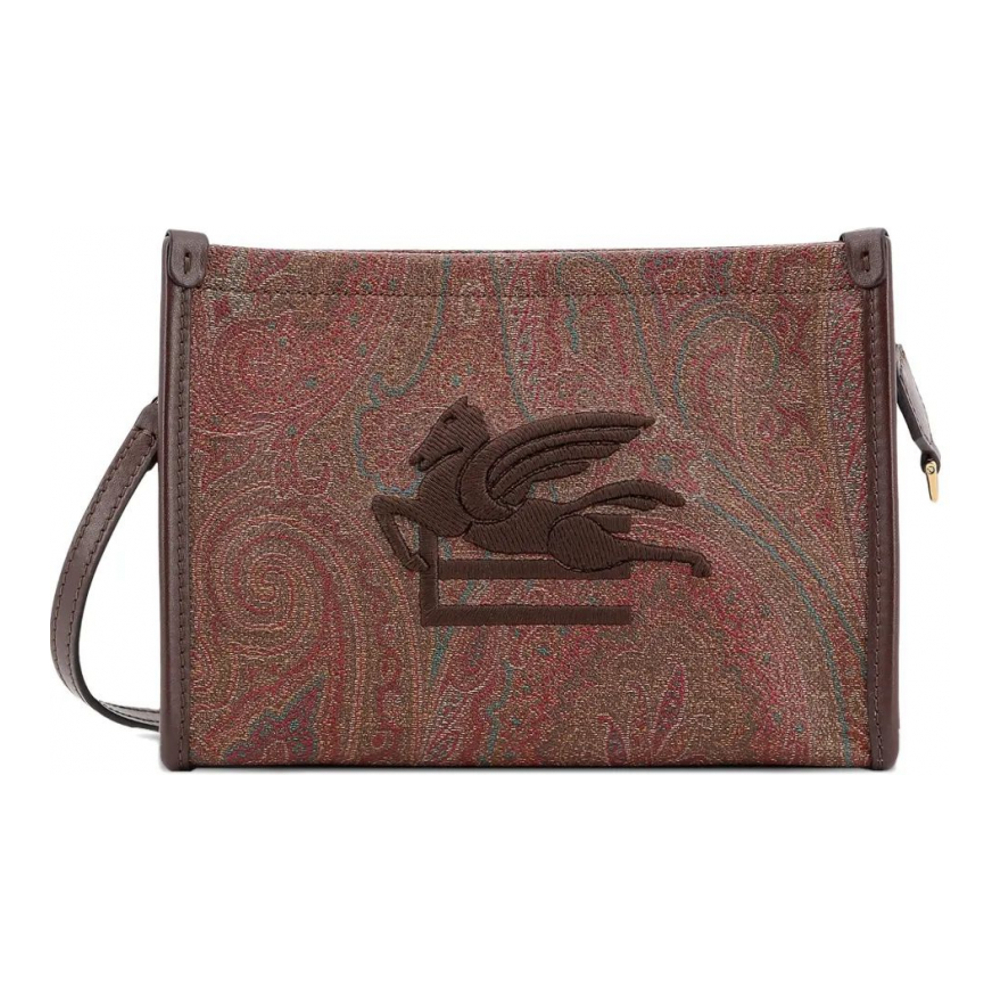'Paisley-Pattern Logo-Embroidered' Abendtasche für Damen