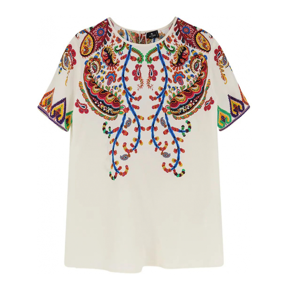 Blouse à manches courtes pour Femmes