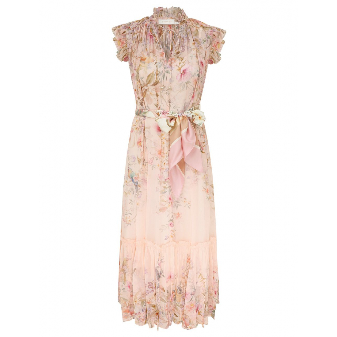 Robe Midi 'Rebellion Flutter' pour Femmes