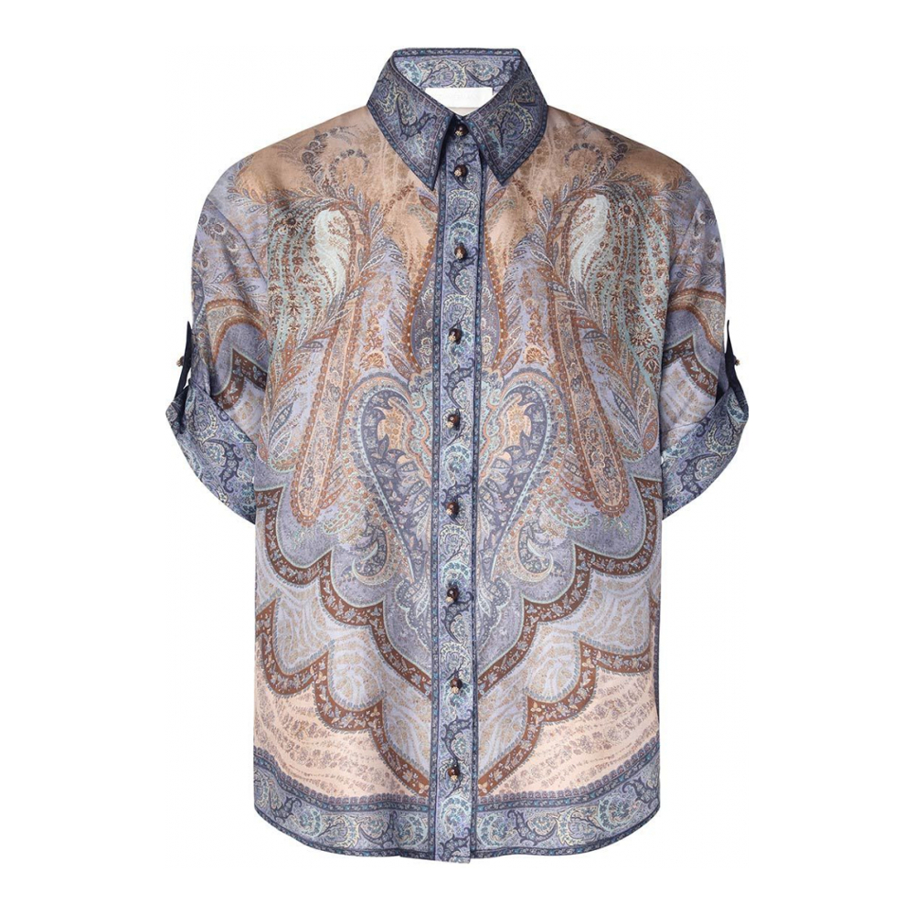 Chemise à manches courtes 'Wanderlust' pour Femmes