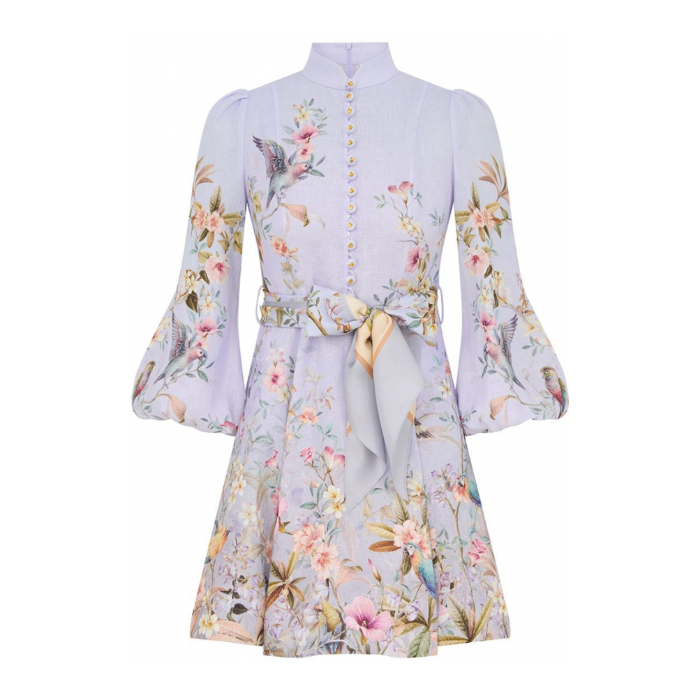 Robe mini 'Rebellion Button' pour Femmes