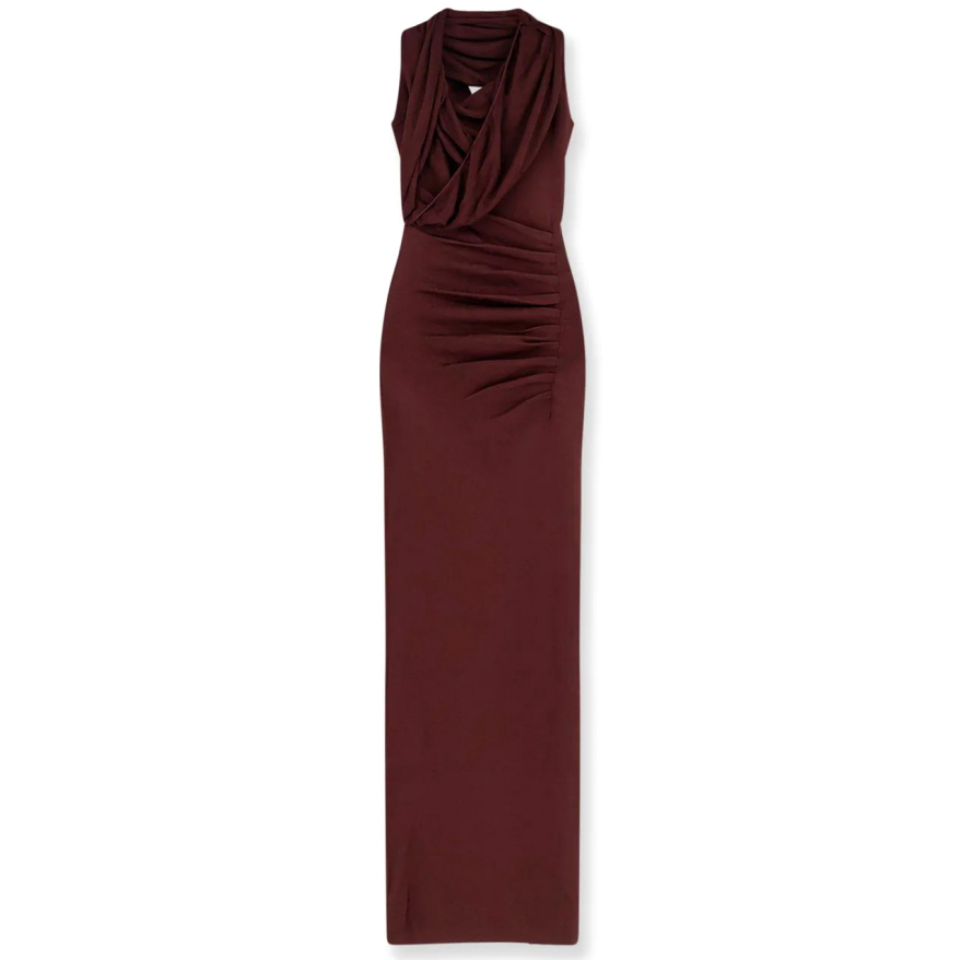 Women's 'Draped Knitted' Maxi Dress