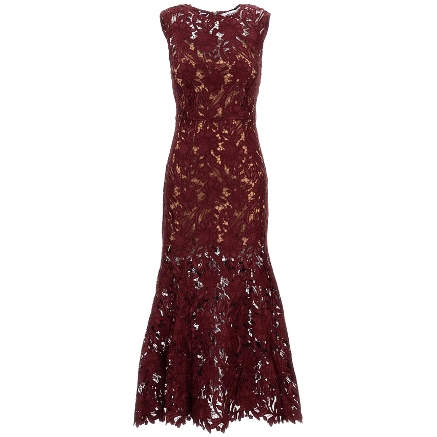 Women's 'Guipure' Midi Dress