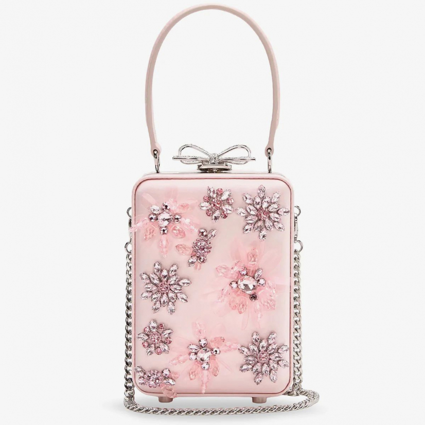 Women's 'With Crystal Details' Crossbody Bag