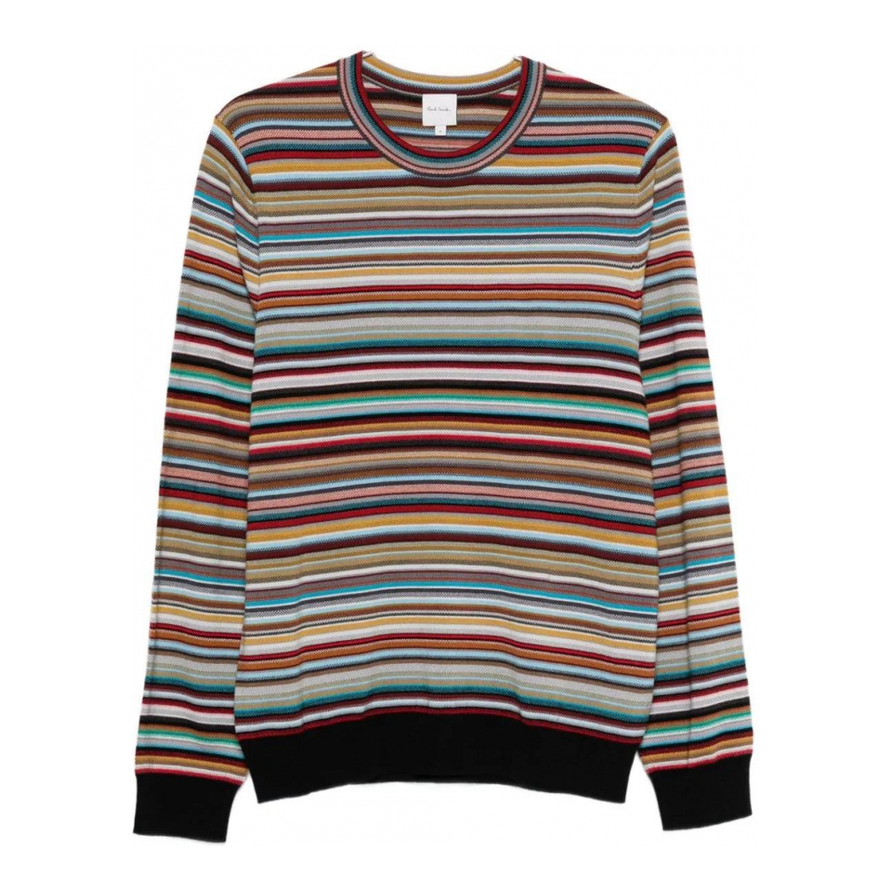 'Signature Stripe' Pullover für Herren