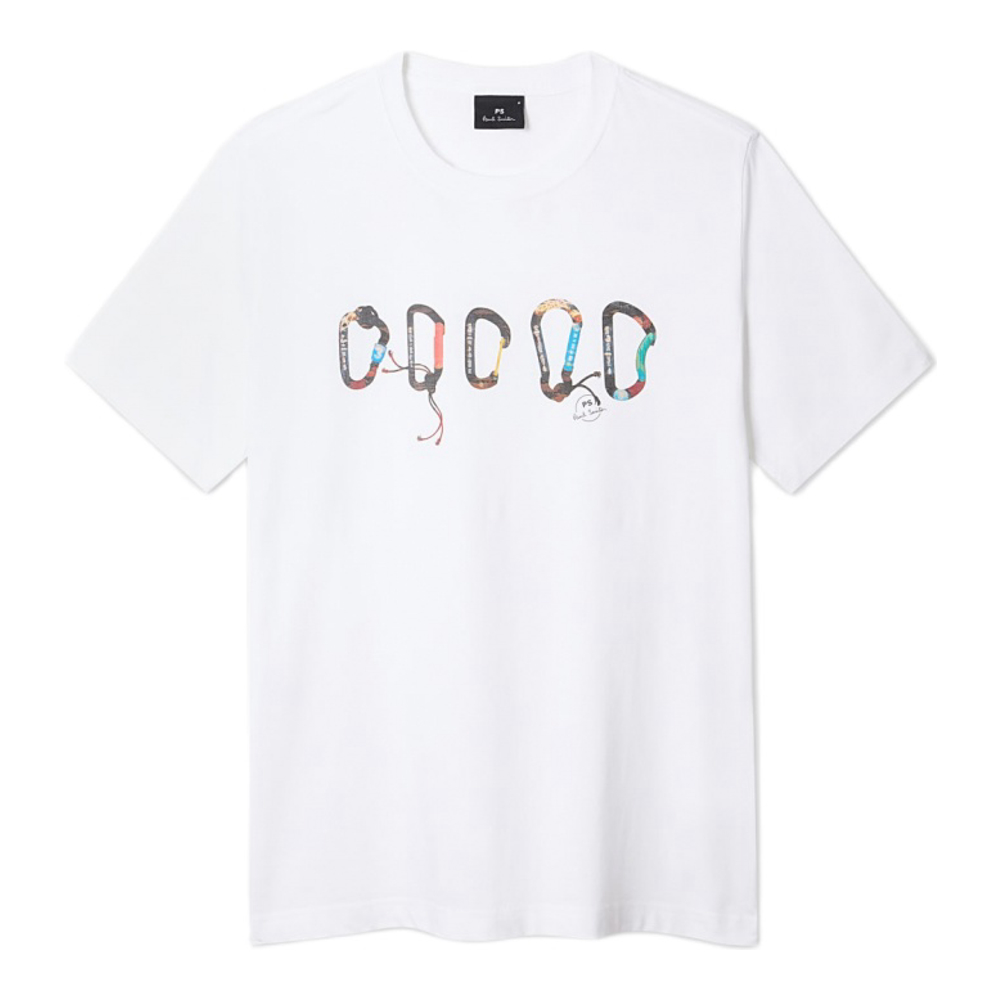 'Carabiner Print' T-Shirt für Herren