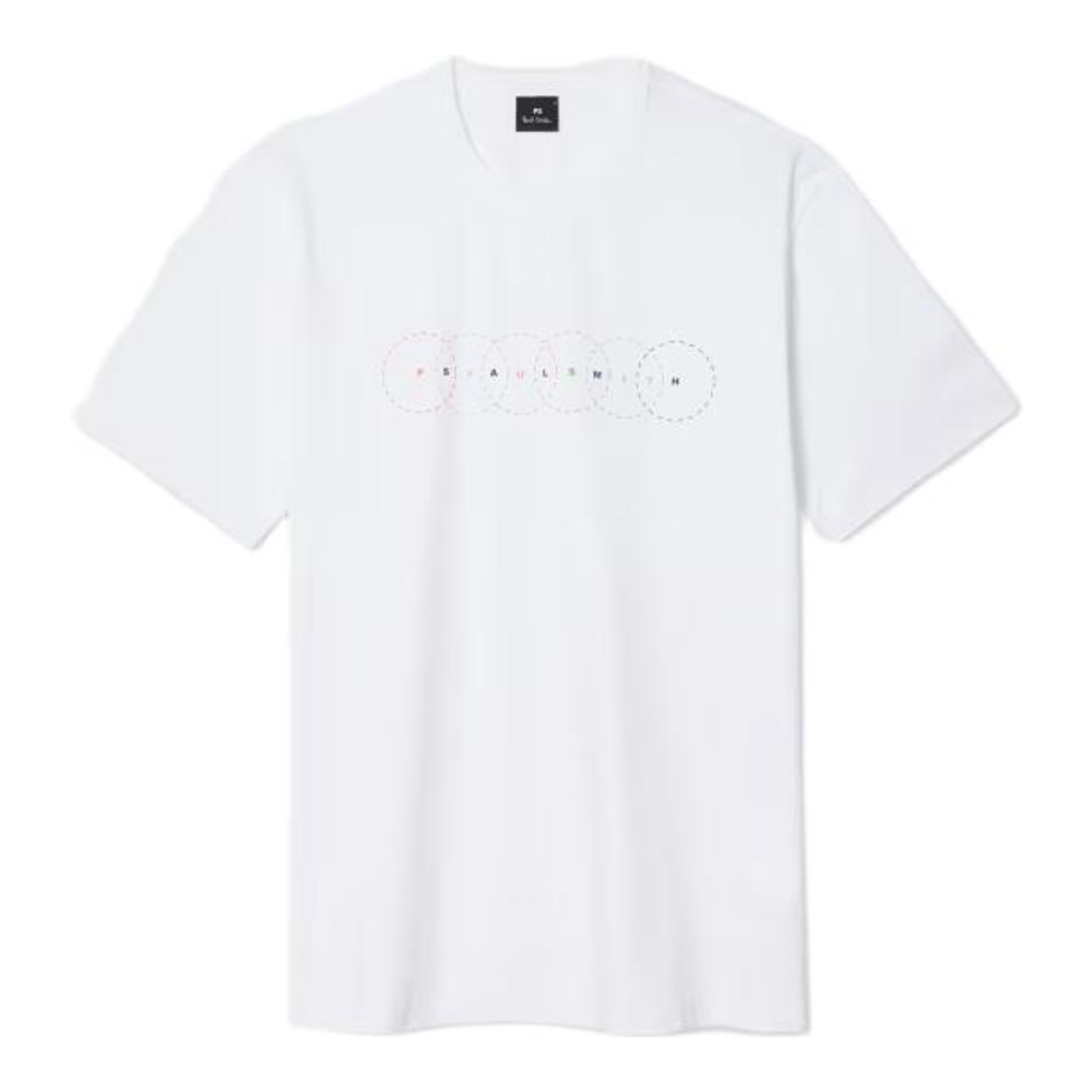 T-shirt 'Multi Circles Print' pour Hommes
