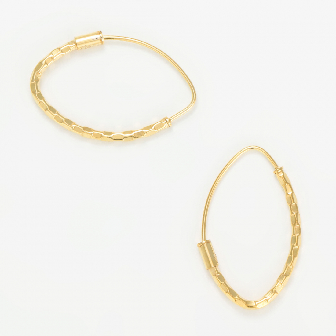 Boucles d'oreilles 'Créoles Goutte' pour Femmes