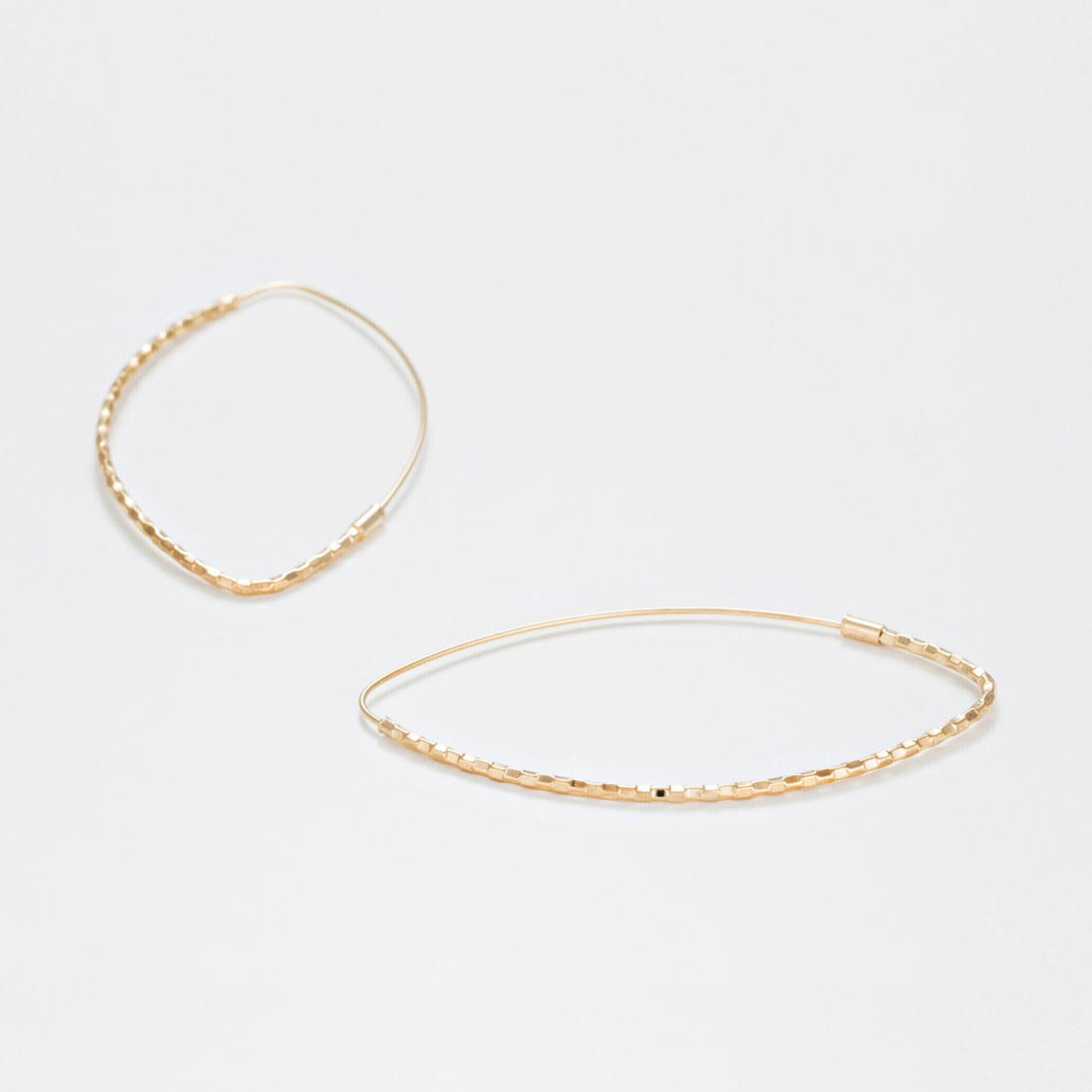 Boucles d'oreilles 'Créoles Goutte' pour Femmes