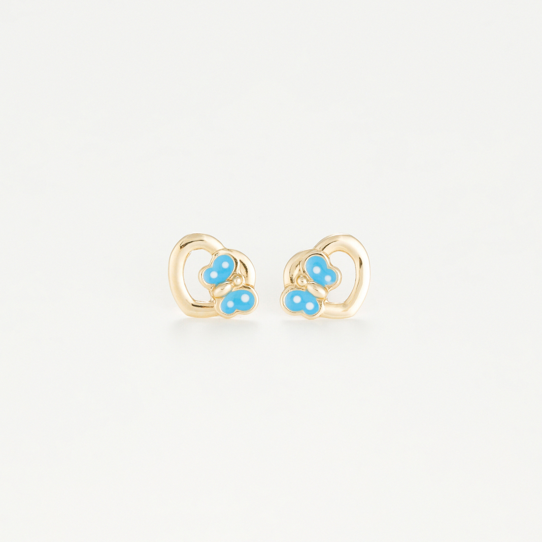 Boucles d'oreilles 'Petit Cœur' pour Filles