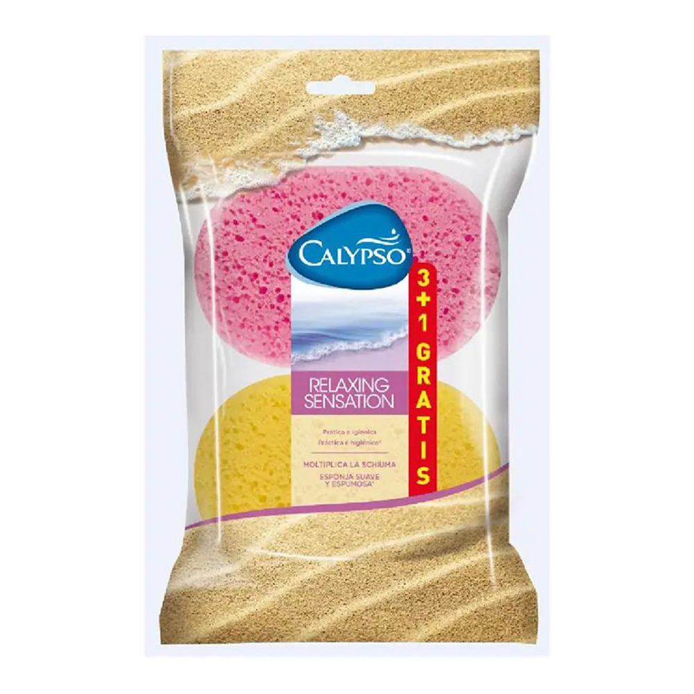 'Relaxing Sensation' Sponge - 4 Pieces