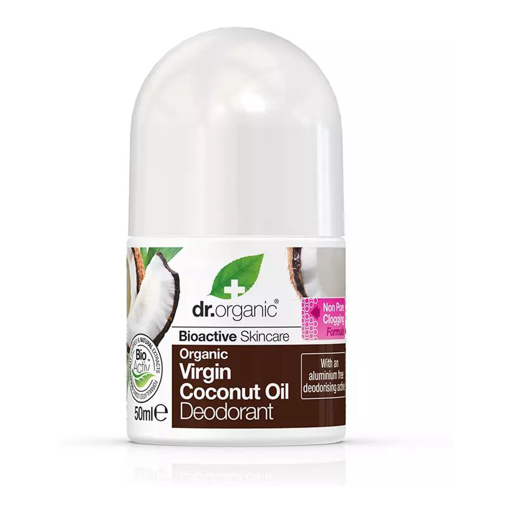'Bioactive Organic Virgin Coconut Oil' Roll-On Deodorant - 50 ml