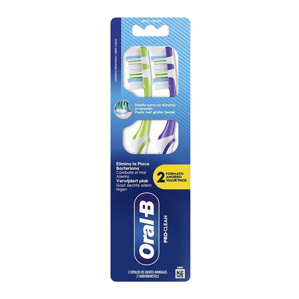 Brosse à dents 'Pro' - 2 Pièces