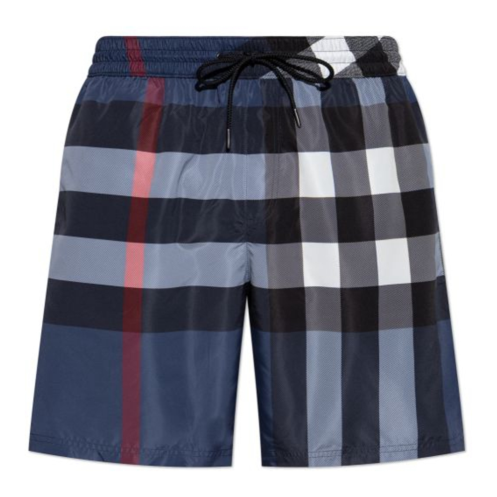 Short de bain 'Checked Pattern' pour Hommes