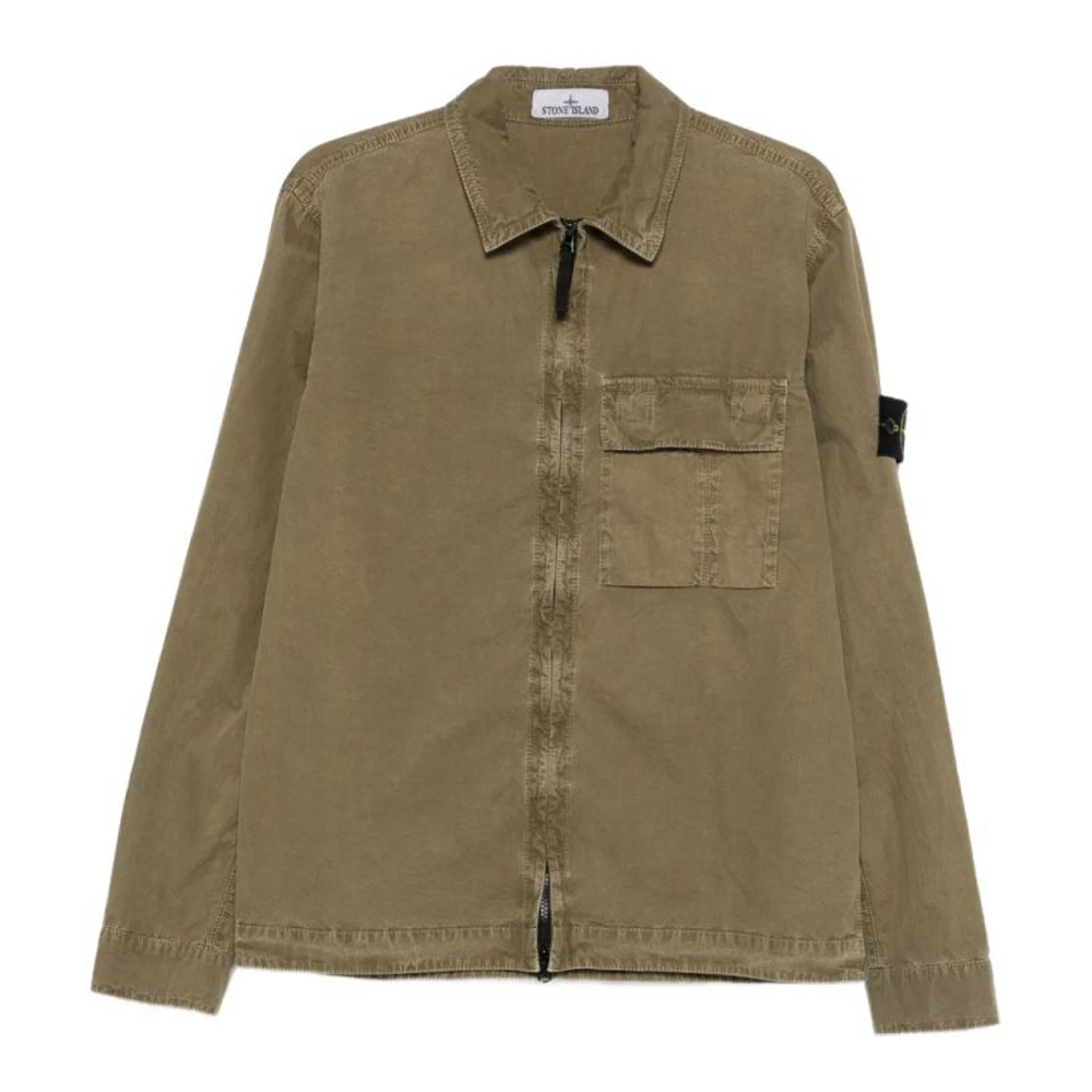 Surchemise 'Chest-Pocket Zip-Up' pour Hommes