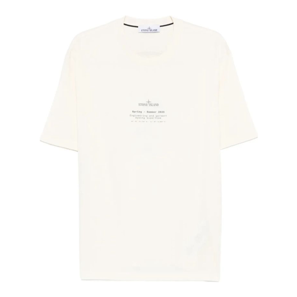 T-shirt 'Lettering' pour Hommes